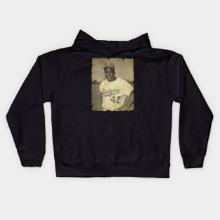 Jackie Robinson Became The First Black Player To Win The MVP Award, 1949 Kids Hoodie